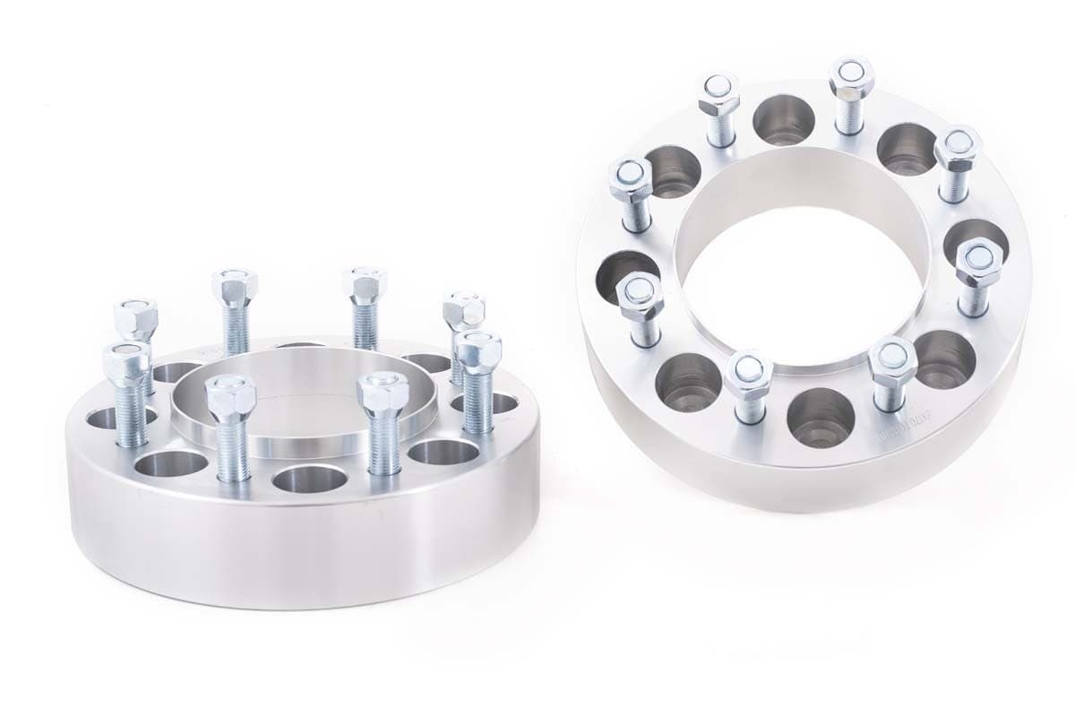 2-Inch Wheel Spacers, M14x1.5 — 4.8-Inch Hub-Centric Bore