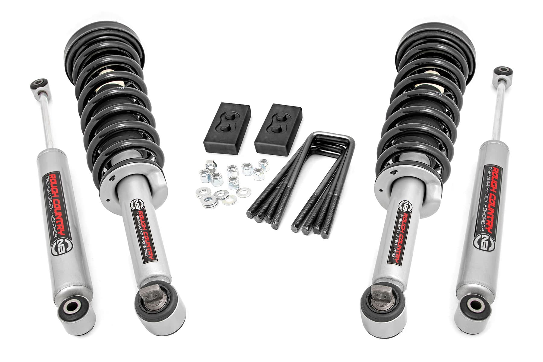 2-Inch Lift Kit with N3 Shocks for 2021–2026 Ford F-150 4WD