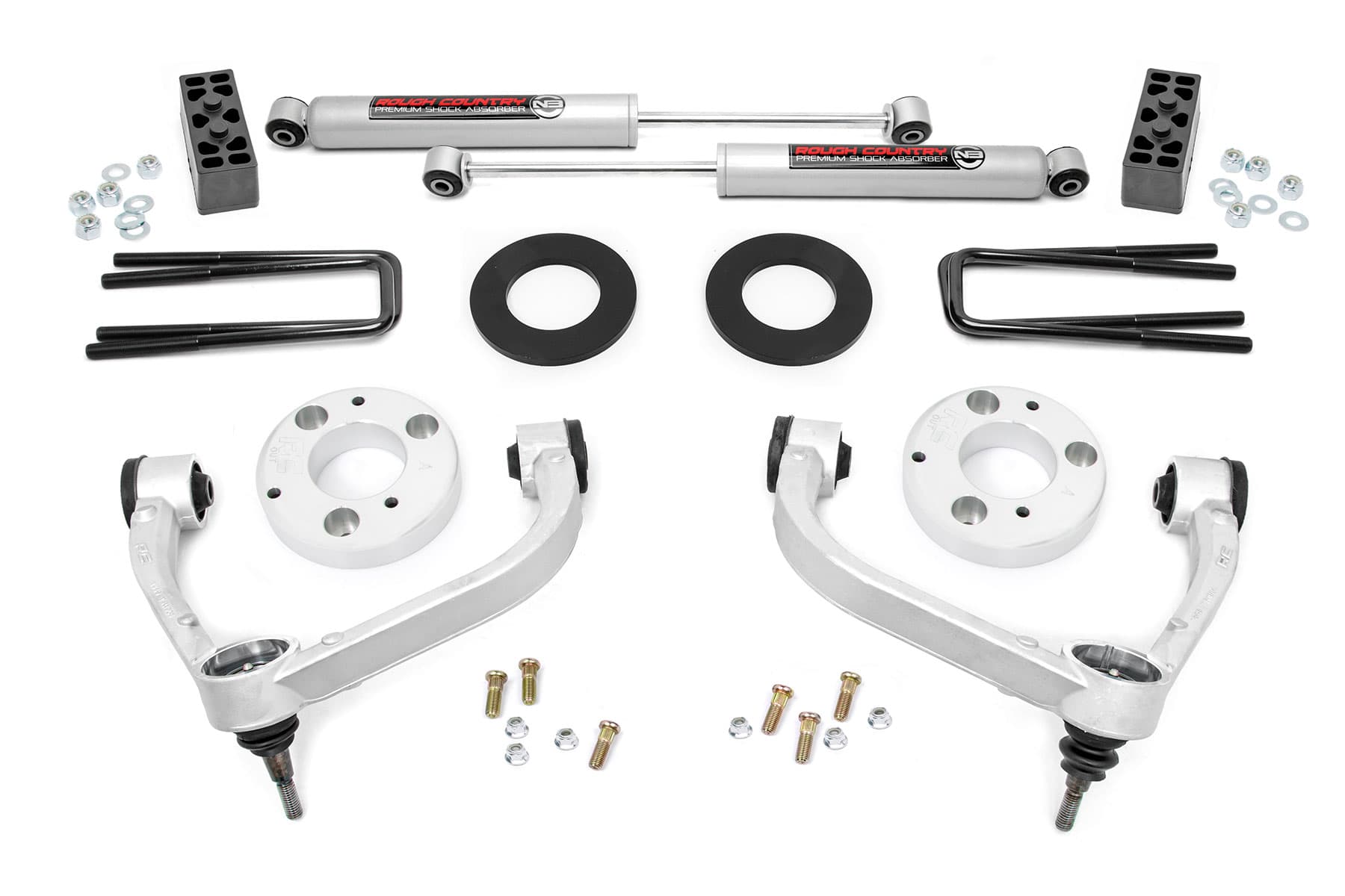 3-Inch Lift Kit with Control Arms for Ford F-150 4WD