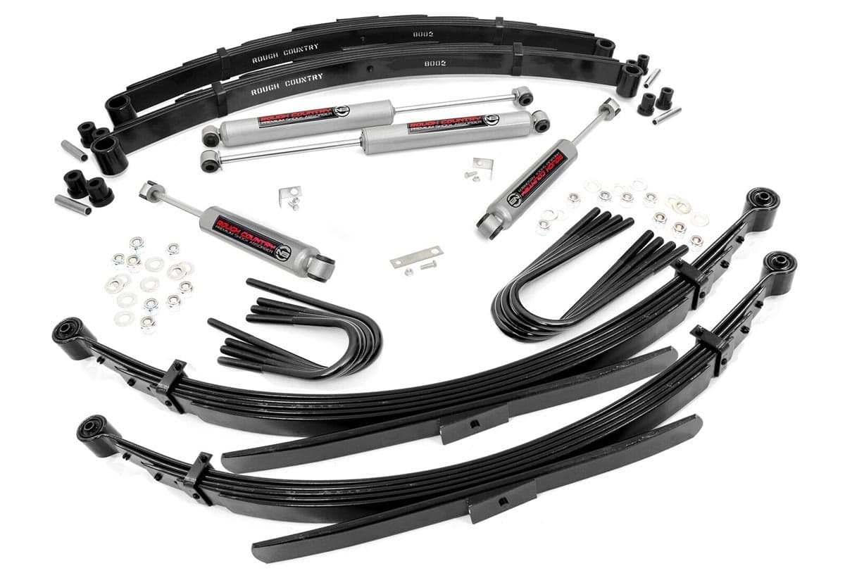 2-Inch Leaf Spring Lift Kit for 1973–1976 Chevy K20 & GMC K25