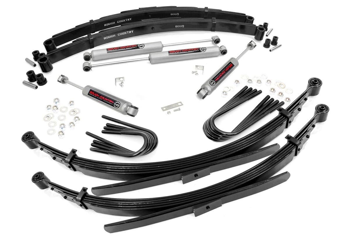 2-Inch Lift Kit with N3 Shocks for Chevy/GMC C10/K10 and K5 Blazer 4WD