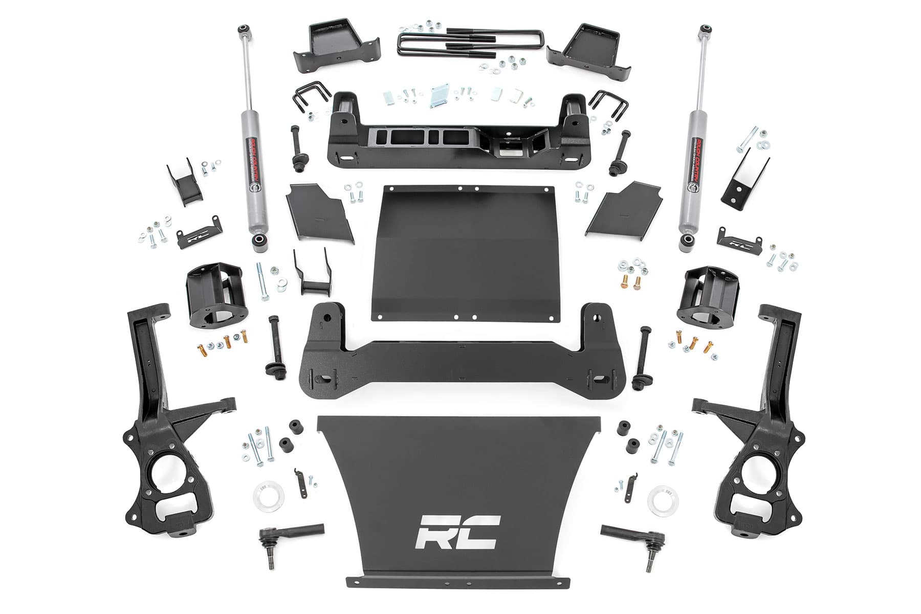 4-Inch Lift Kit with N3 Shocks for Silverado & Sierra 4WD (2019–2024)