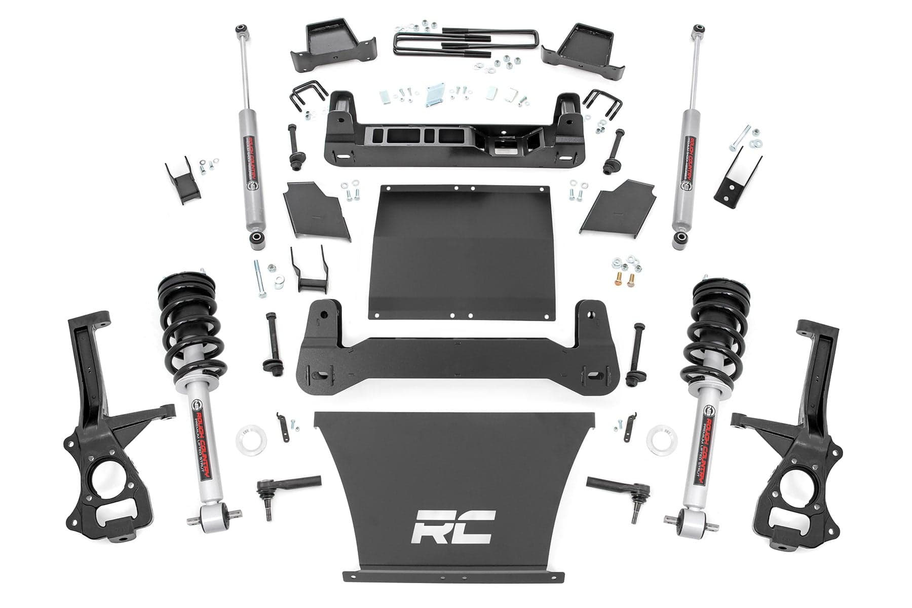 6-Inch Lift Kit with N3 Shocks for 2019–2024 Silverado 1500 4WD