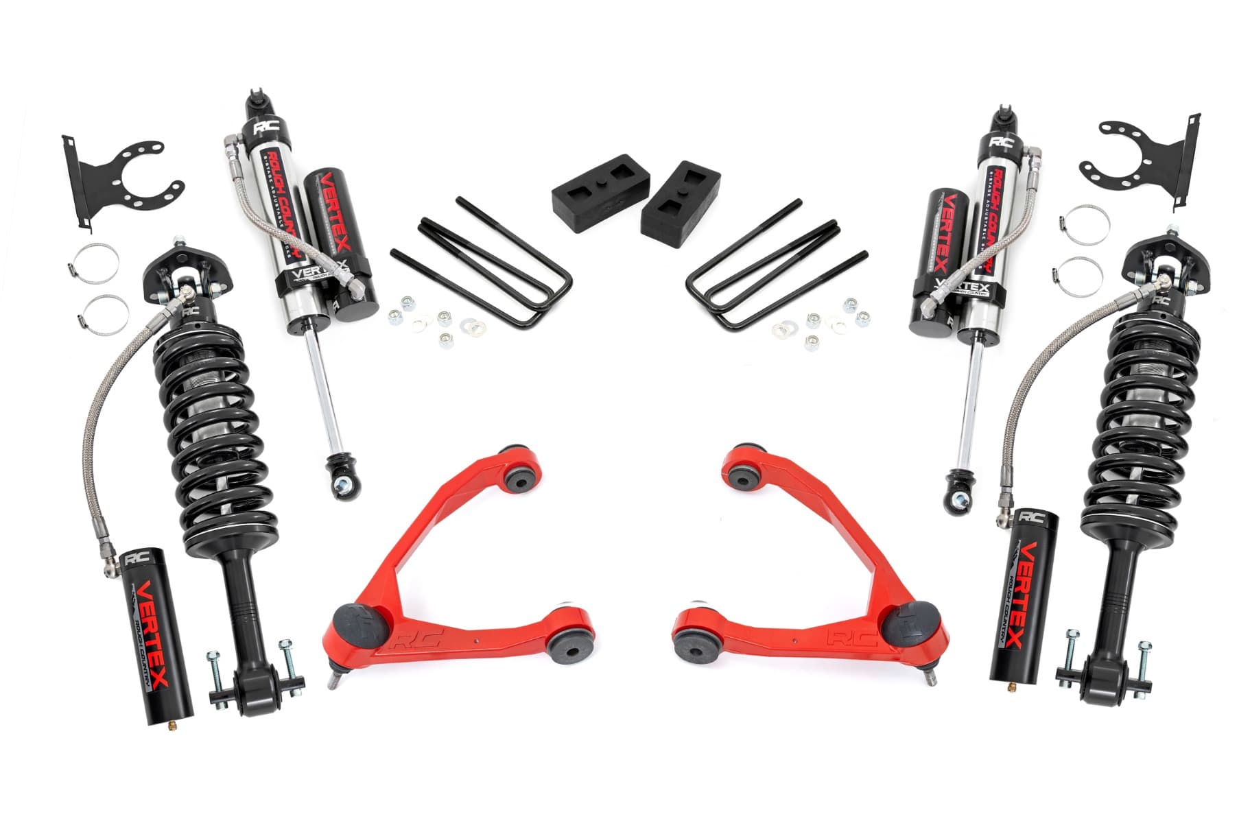 3.5-Inch Lift Kit with Vertex Shocks for Silverado/Sierra 1500 2WD