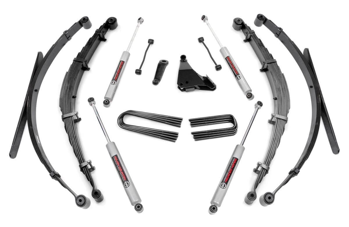 6-Inch Lift Kit with N3 Shocks for 1999 Ford Super Duty 4WD
