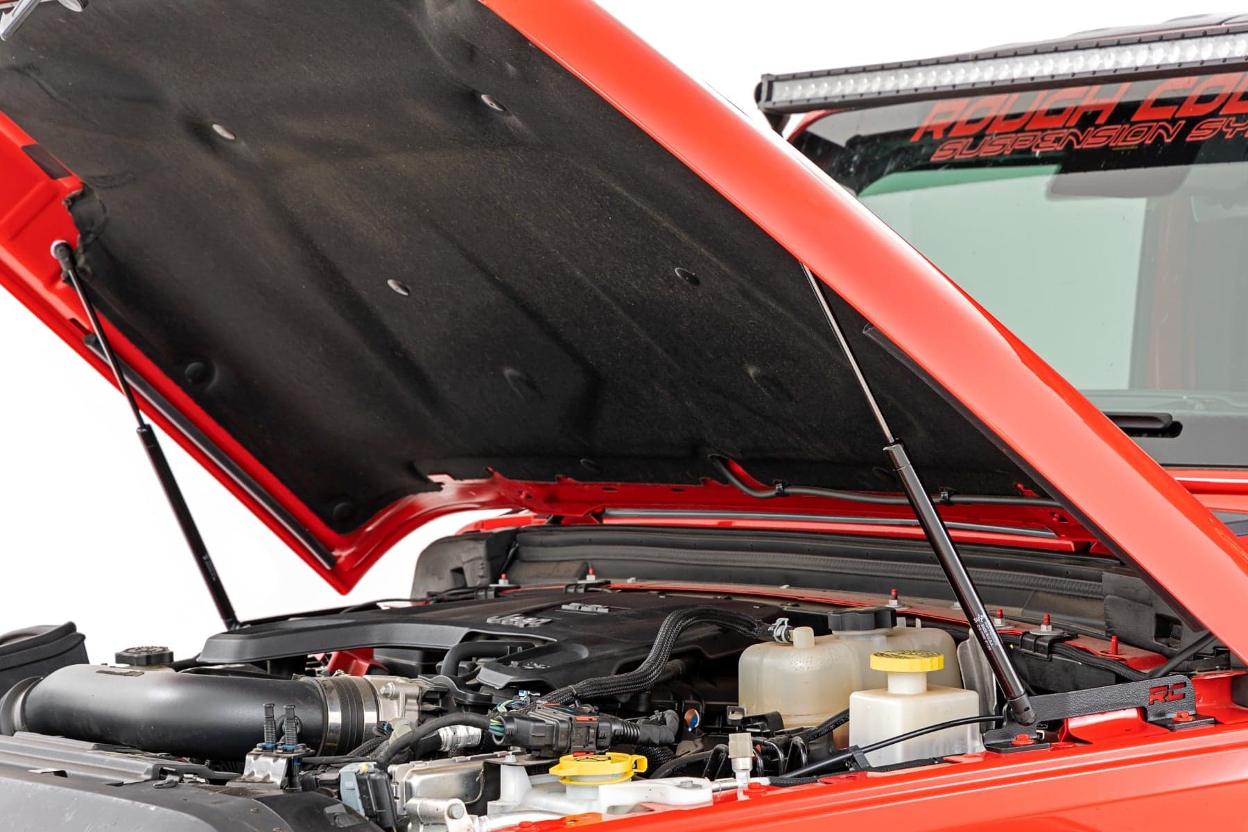 Rough Country hoods & protector for Jeep Wrangler (2018–2026)