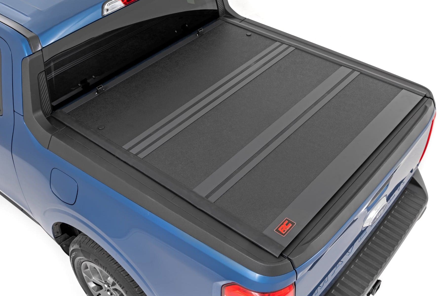 Hard Low-Profile Tri-Fold Bed Cover for 2022-2026 Ford Maverick