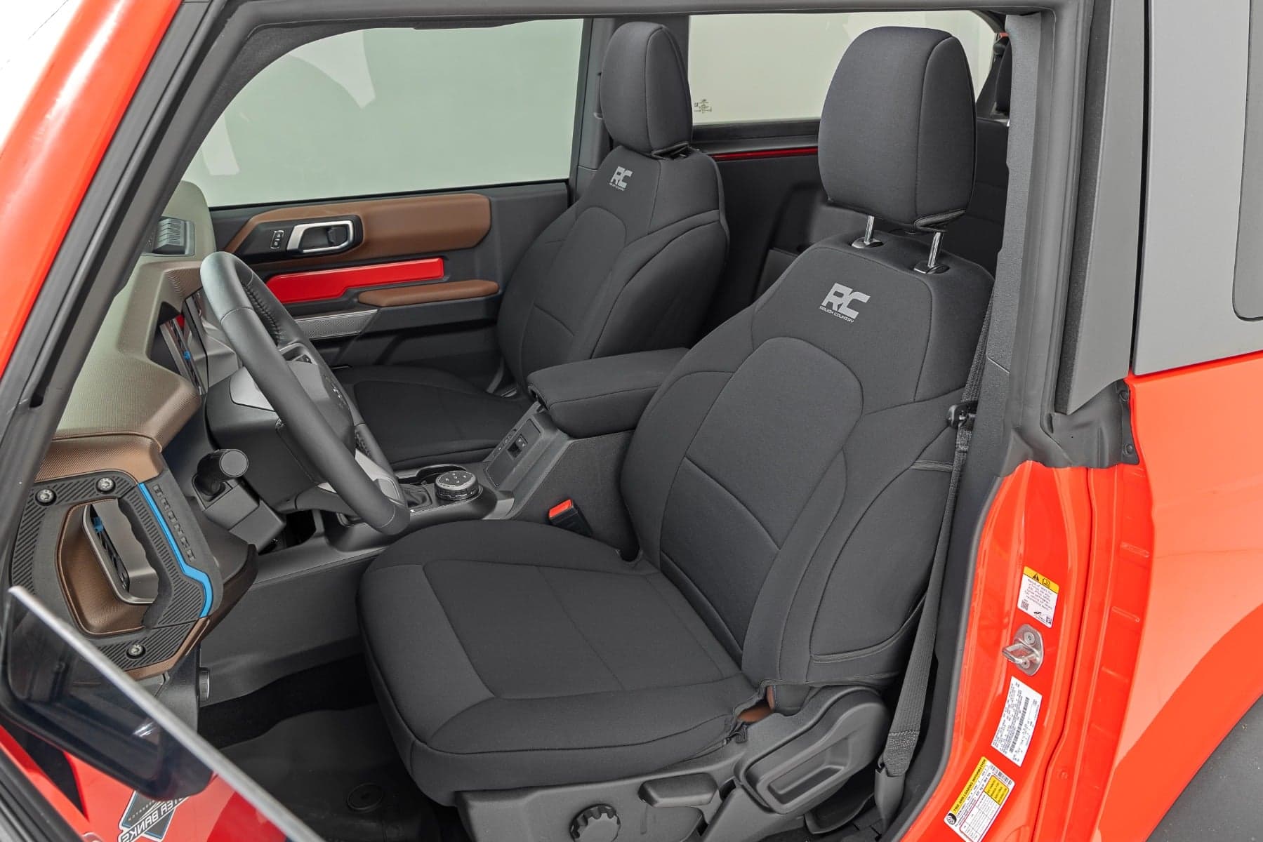 Front Seat Covers for 2021-2026 Ford Bronco 4WD (2-Door)