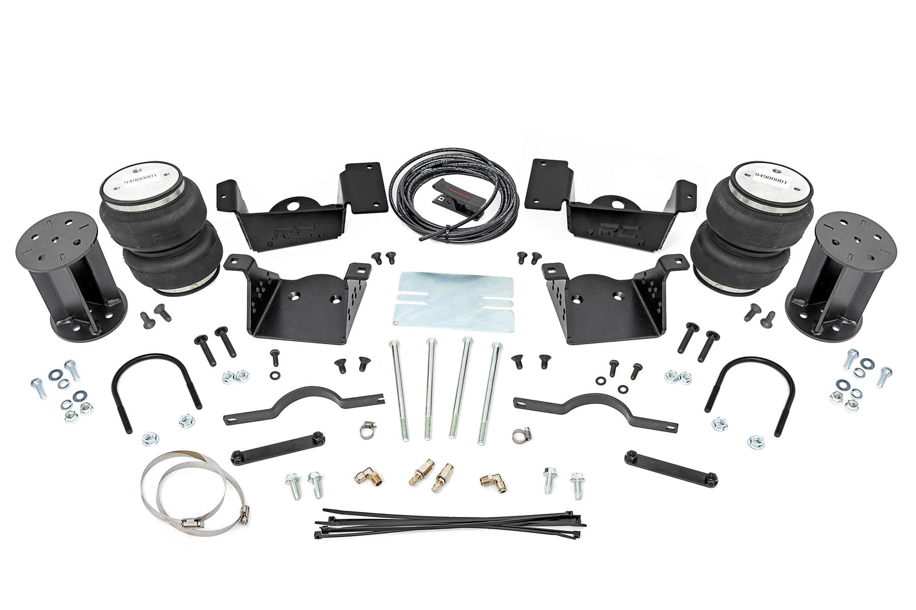 Air Spring Kit with 4-Inch 4-Degree Spacers for GM 2500/3500 HD