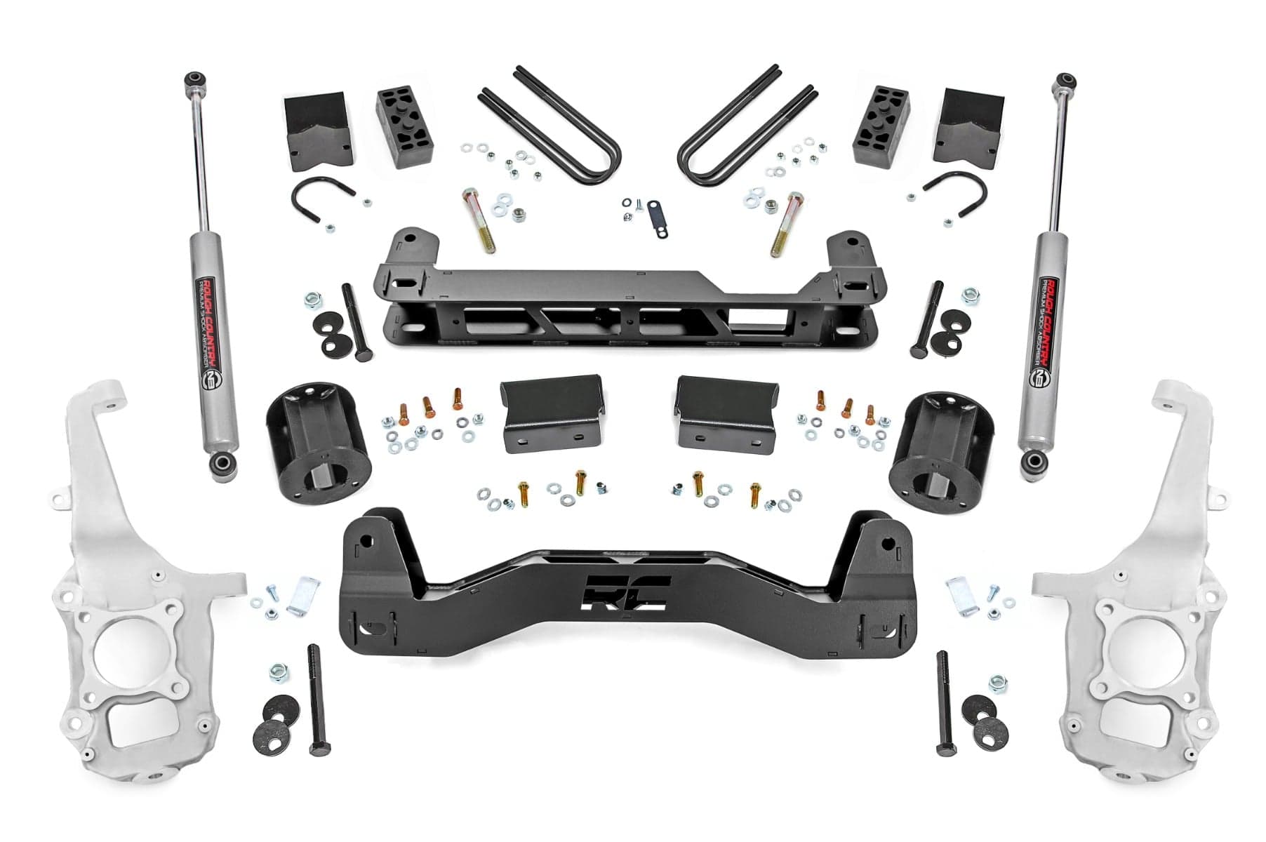 4-Inch Lift Kit with N3 Shocks for 2021–2026 Ford F-150 2WD