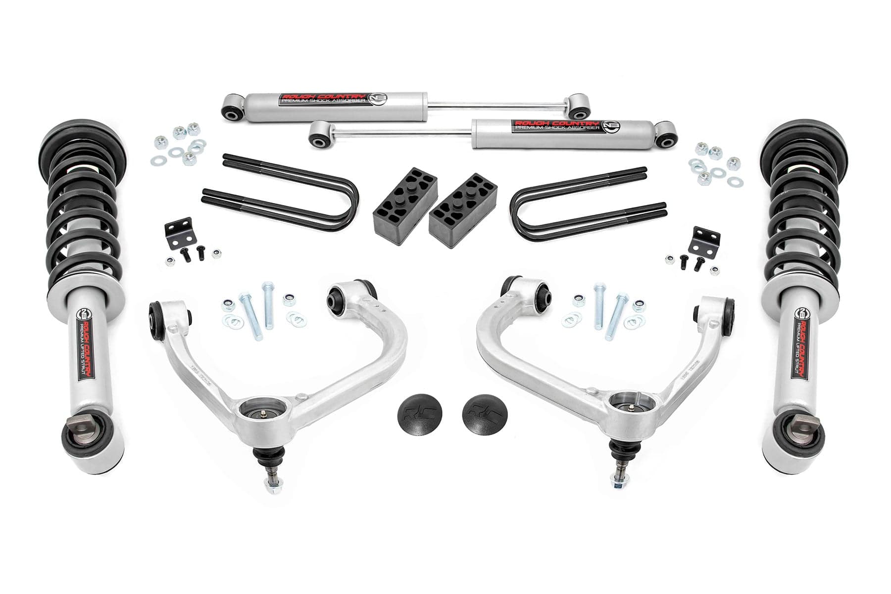3-Inch Lift Kit with N3 Shocks for 2021–2026 Ford F-150 4WD