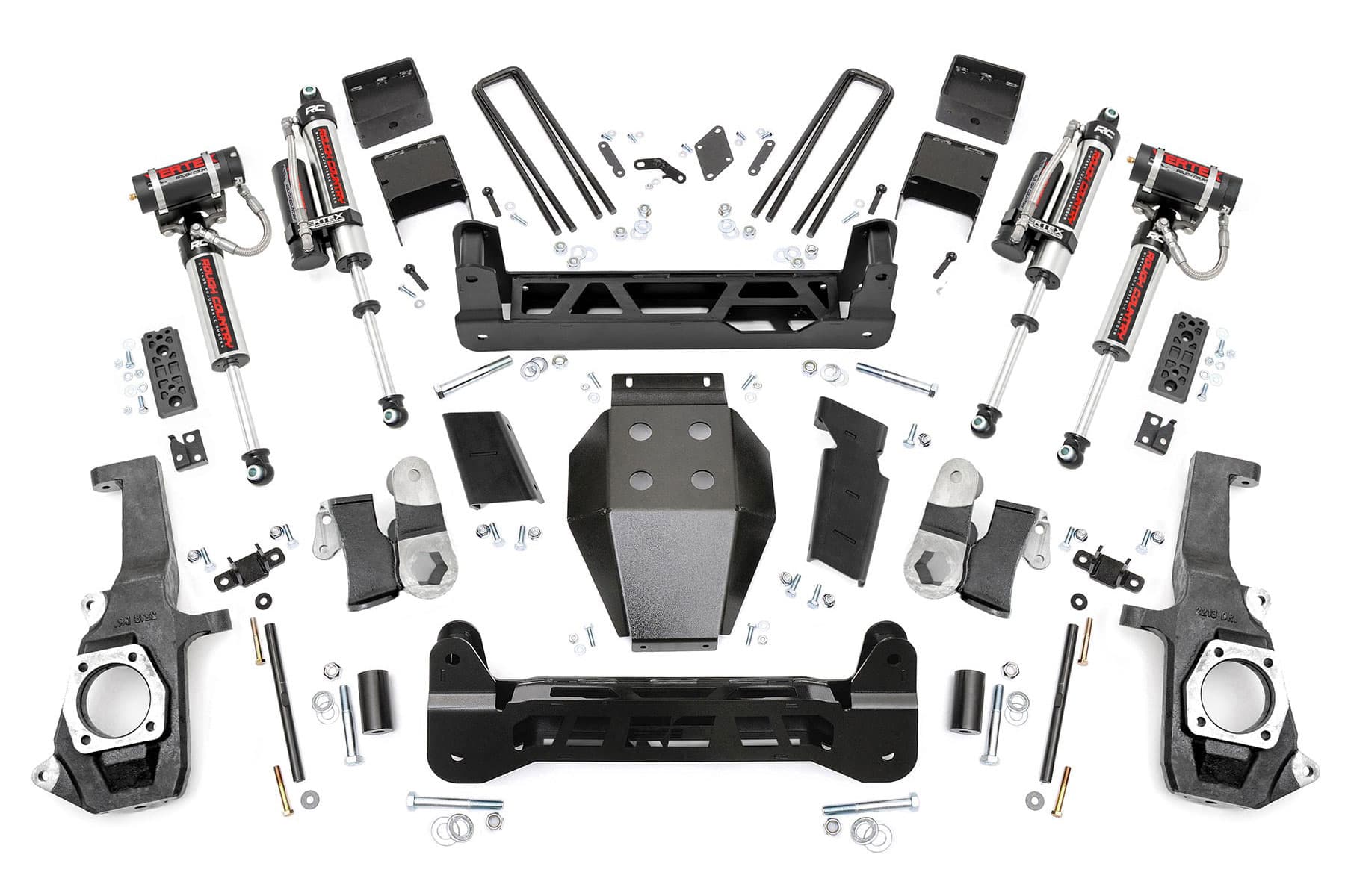 5-Inch Lift Kit with Vertex Shocks for Silverado/Sierra HD 2011-2019