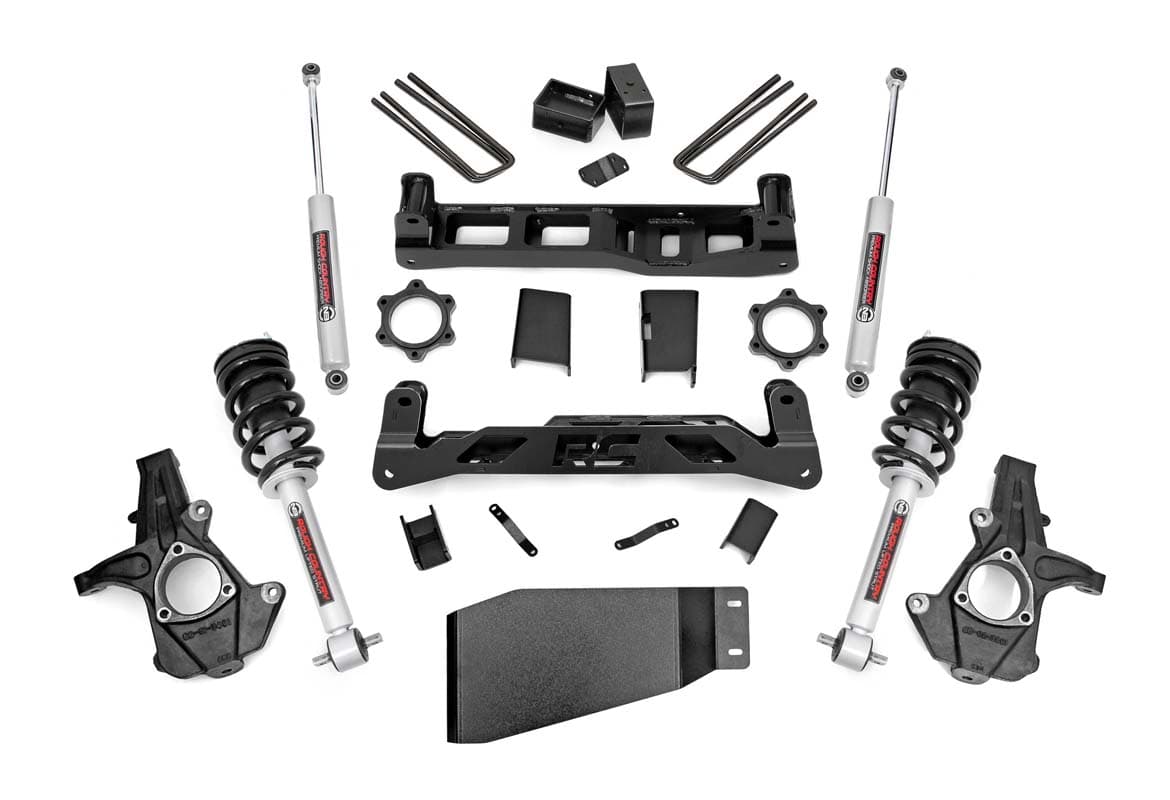 5-Inch Lift Kit with N3 Shocks for Silverado/Sierra 1500 (2007–2013)
