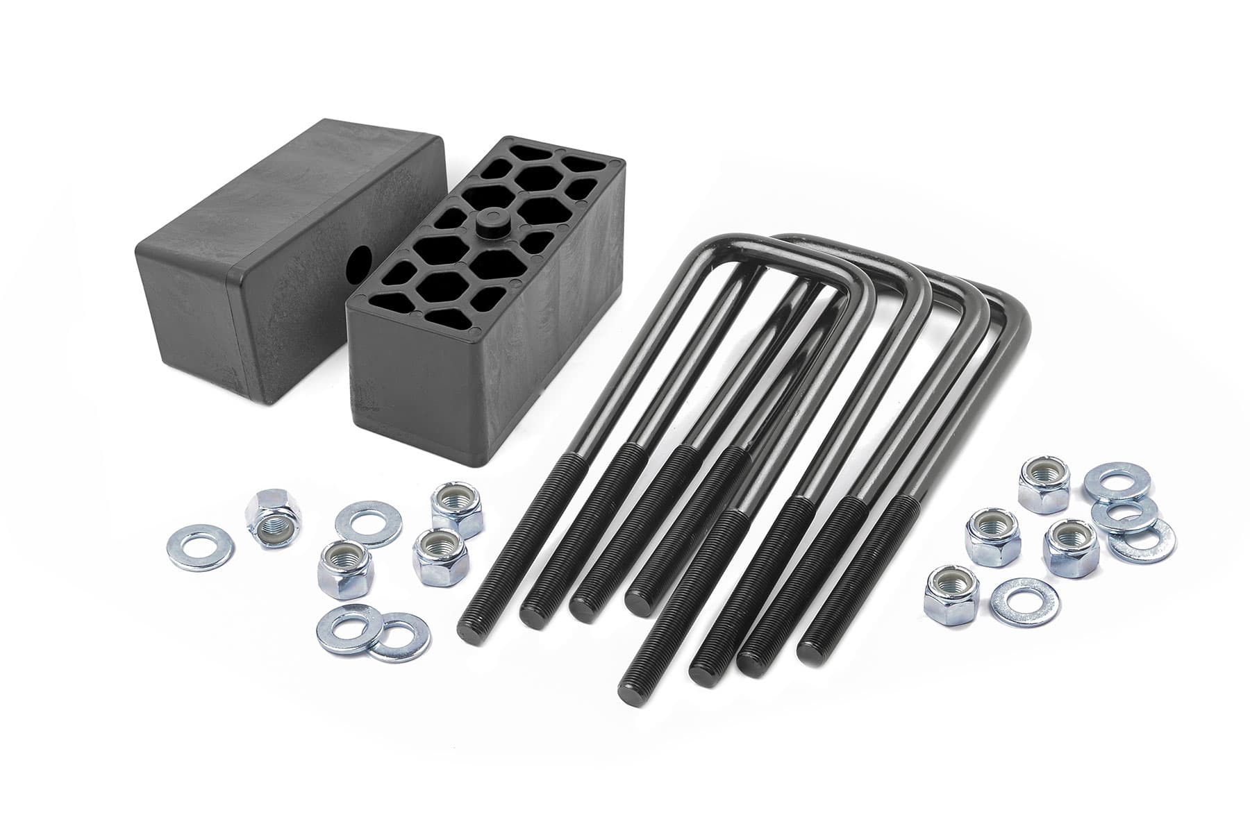2.5-Inch Lift Blocks with 10.5-Inch Square U-Bolts