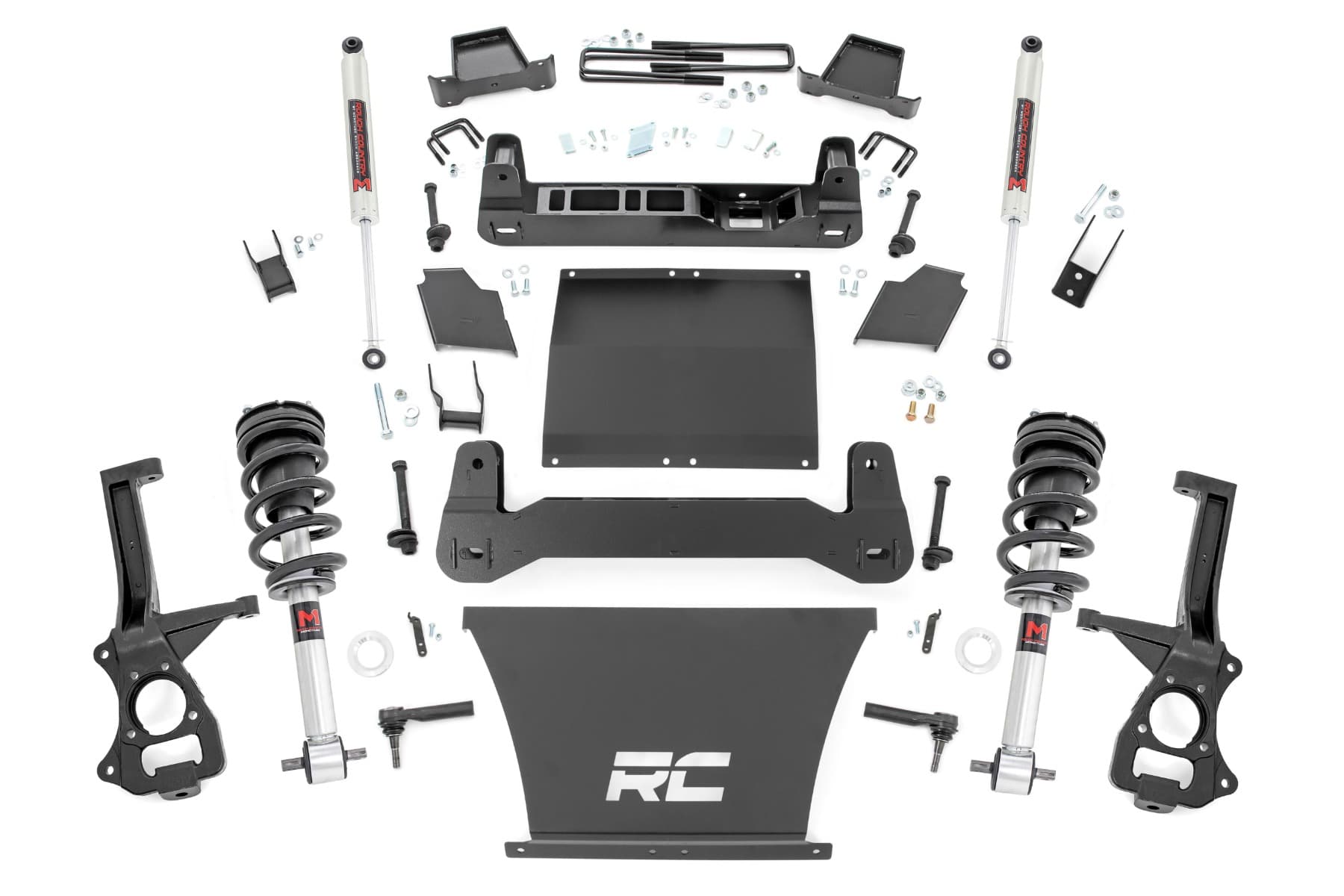 M1 Monotube 6-Inch Lift Kit for 2019–2024 Silverado 1500 4WD