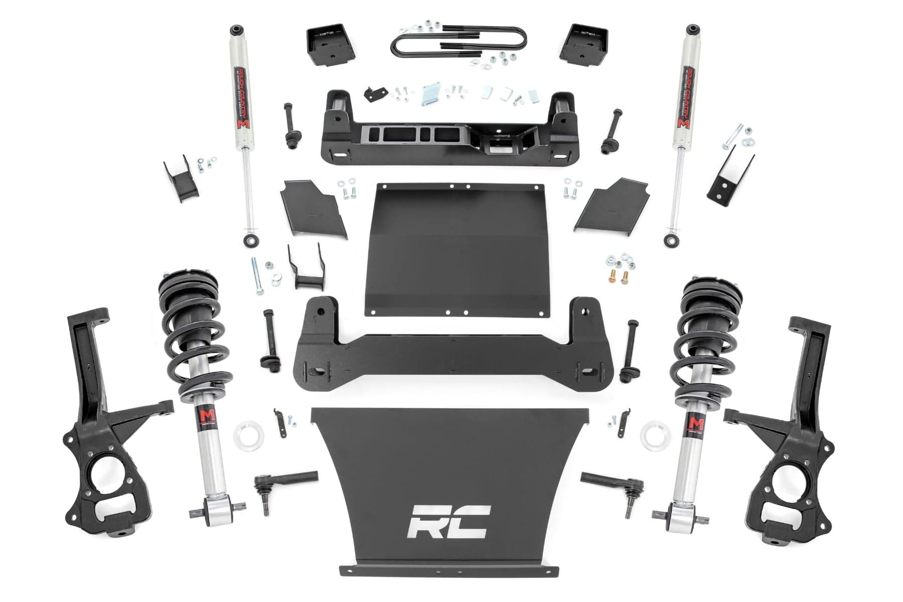 6-Inch Lift Kit with M1 Struts for 2022–2024 Silverado 1500 4WD