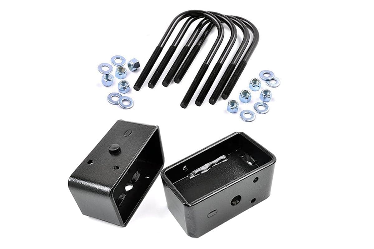 3-Inch Lift Blocks & U-Bolts for 1983–1997 Ford Ranger