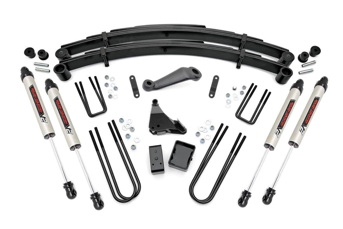 6-Inch Lift Kit with V2 Shocks for Ford Super Duty 4WD (1999-2004) — Part 49670
