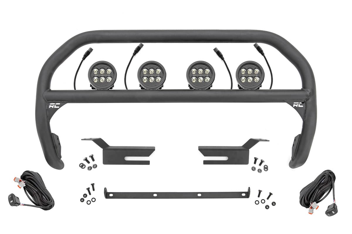 Rough Country bull bars & grille guard for Ford Bronco (2021–2026)