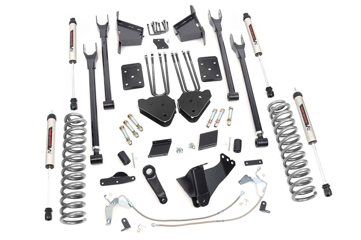 6-Inch Lift Kit with V2 Shocks for F-250 Super Duty 4WD (2015-2016)