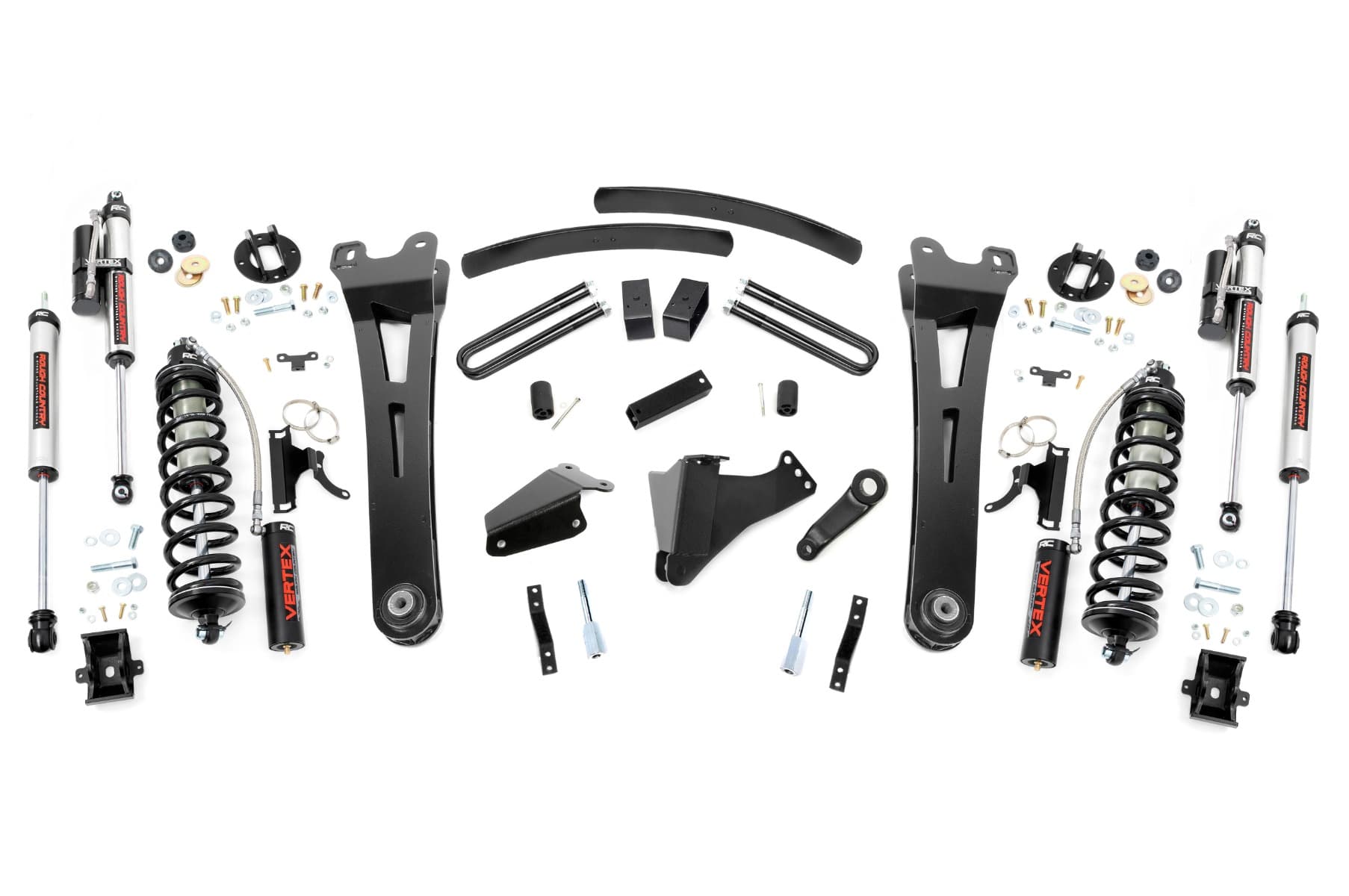 6-Inch Lift Kit with Vertex Shocks for 2005–2007 Ford Super Duty 4WD — Part 53659