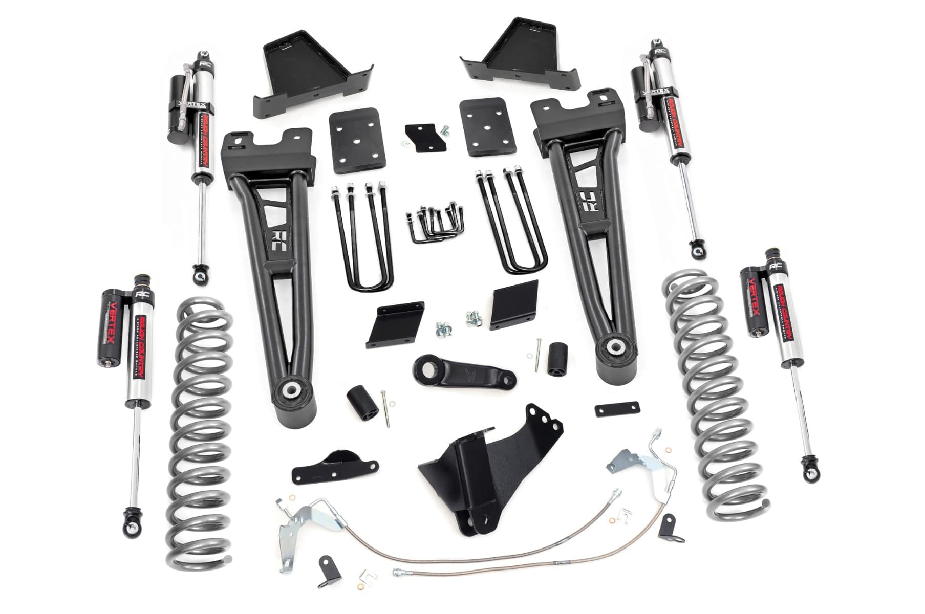 6-Inch Lift Kit with Vertex Shocks for F-250 Super Duty 4WD for Trucks with Overloads