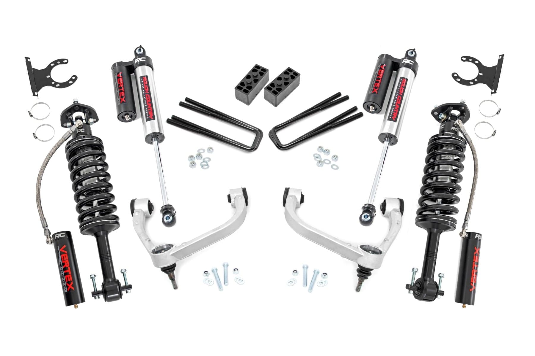 3-Inch Lift Kit with Vertex Struts for 2014–2020 Ford F-150 4WD with Vertex Rear Coilovers