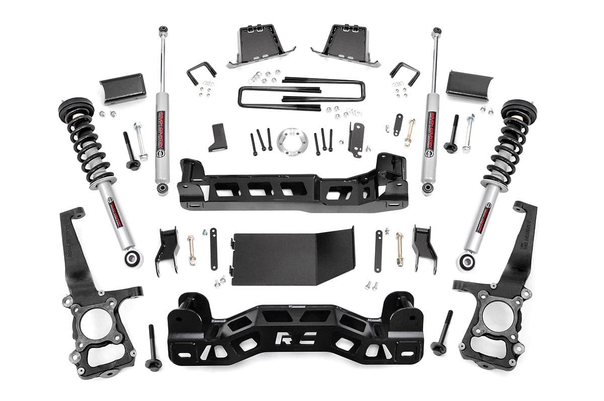 6-Inch Lift Kit with N3 Shocks for 2011–2013 Ford F-150 4WD