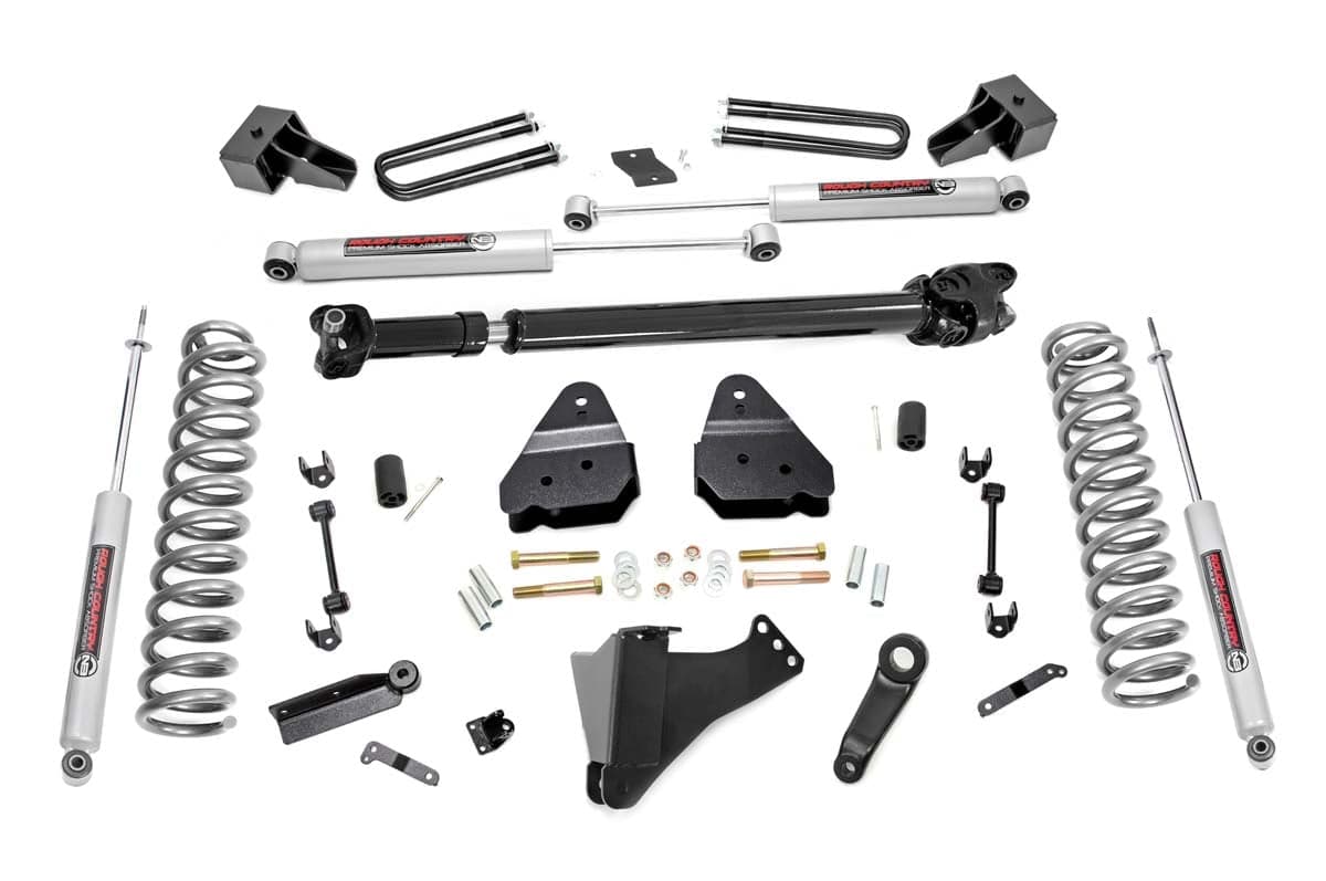 4.5-Inch Lift Kit with N3 Shocks for 2017-2022 F-350 Super Duty 4WD