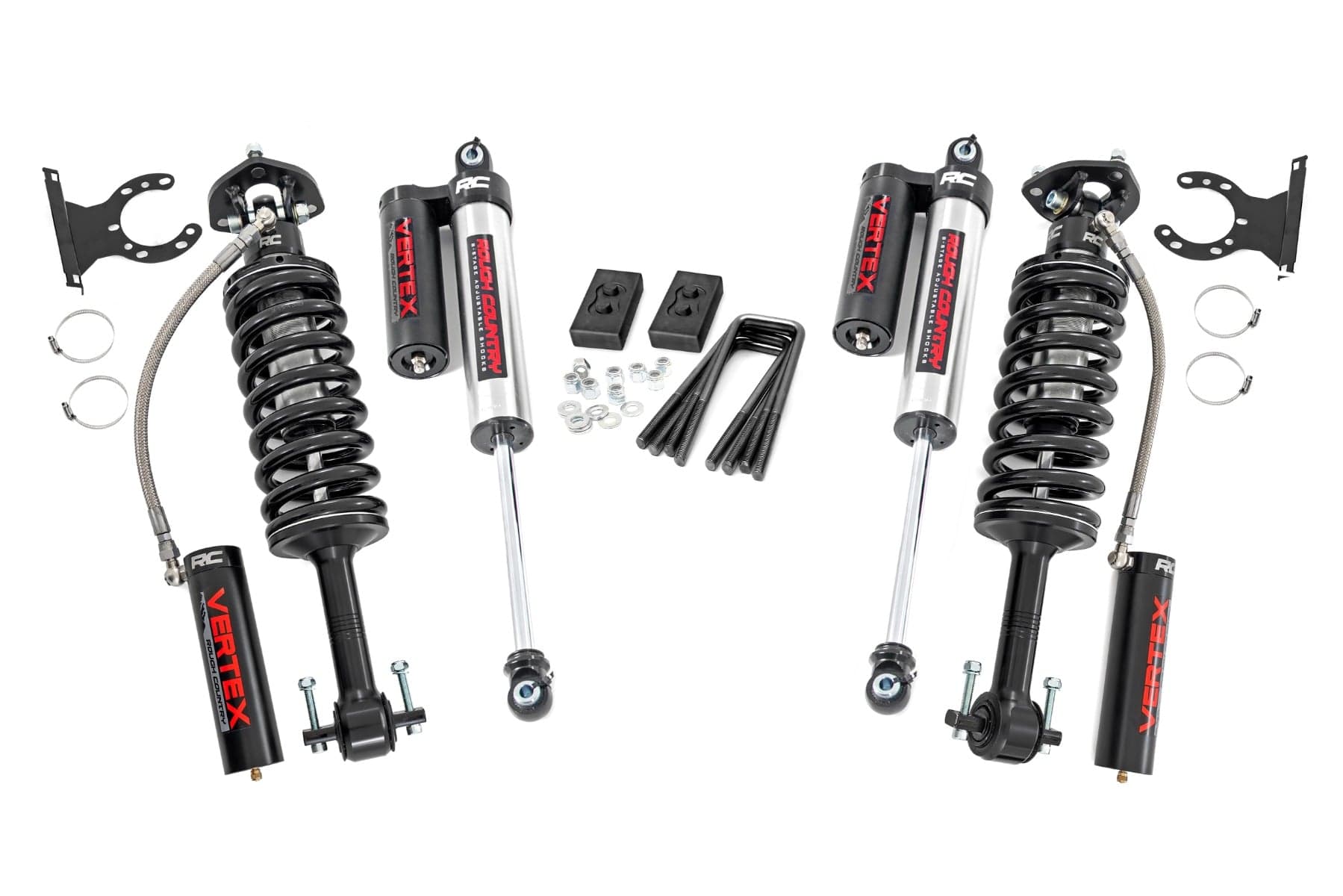 2-Inch Lift Kit with Vertex Shocks for Ford F-150 4WD (2014–2020)