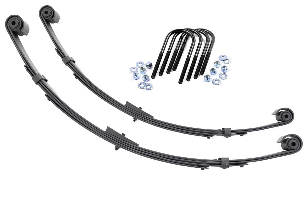 4-Inch Rear Leaf Springs for 1987-1995 Jeep Wrangler YJ 4WD
