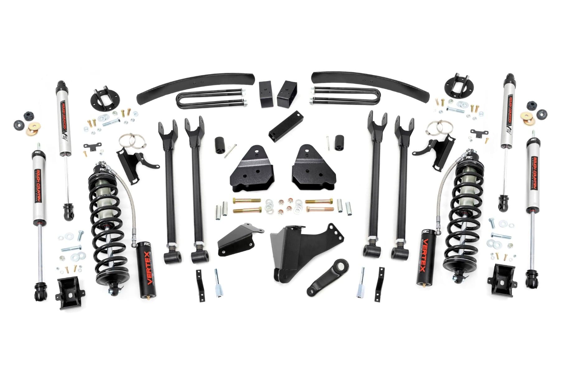 6-Inch Lift Kit with Vertex Coilovers for Ford Super Duty 4WD — Part 58158