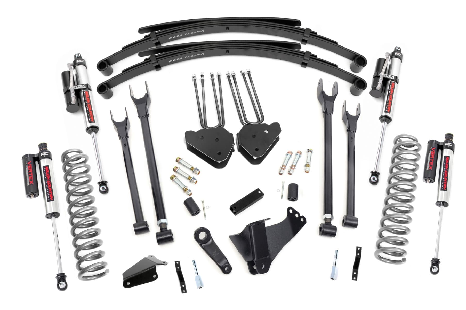 6-Inch Lift Kit with Vertex Shocks for Ford Super Duty 4WD (2005-2007) — Part 58250