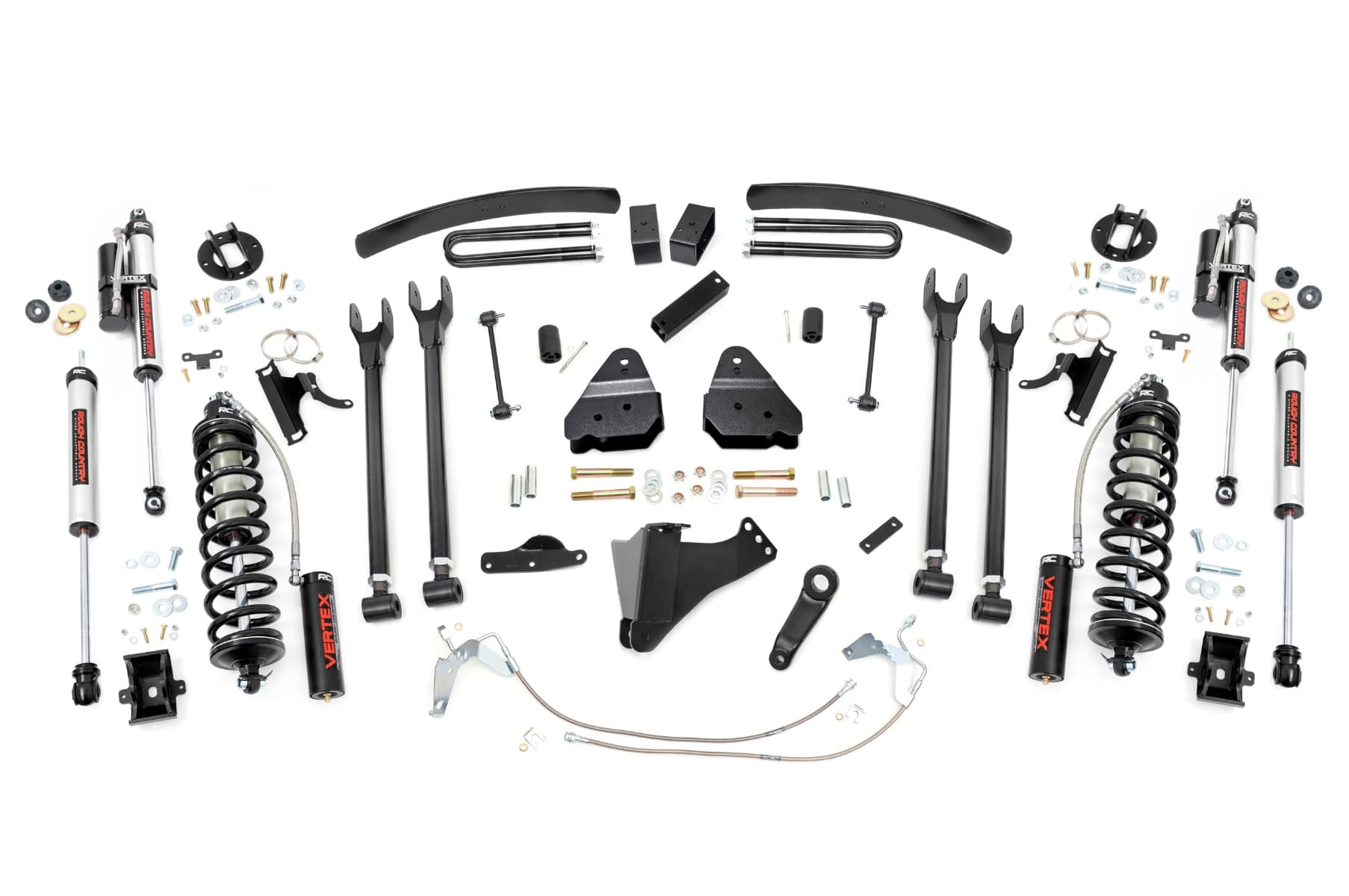 6-Inch Vertex Lift Kit for Ford Super Duty 4WD (2008–2010) with Control Arms
