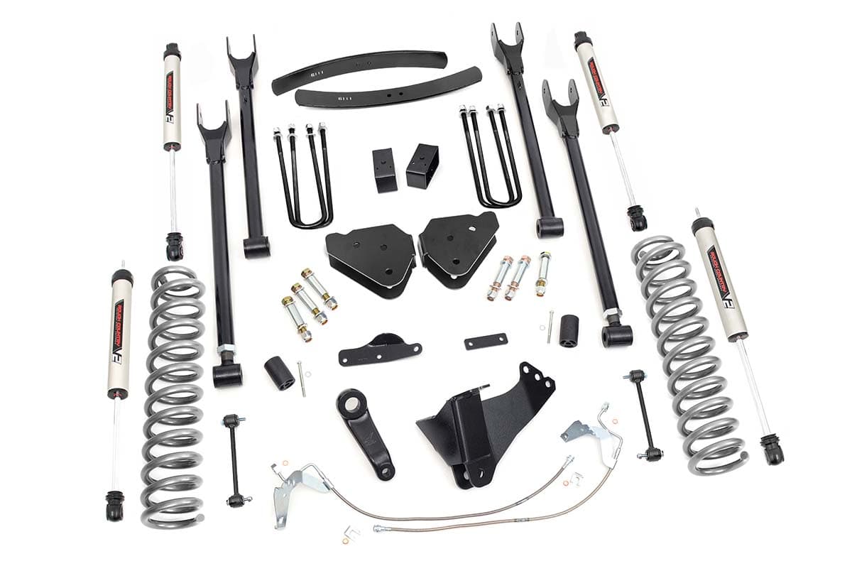 6-Inch Lift Kit with V2 Shocks for 2008–2010 Ford Super Duty 4WD
