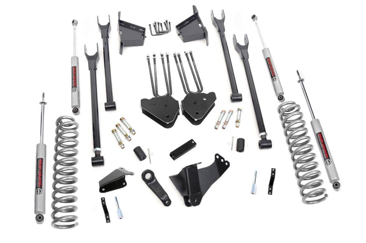 8-Inch Lift Kit with N3 Shocks for Ford Super Duty 4WD (2005–2007)