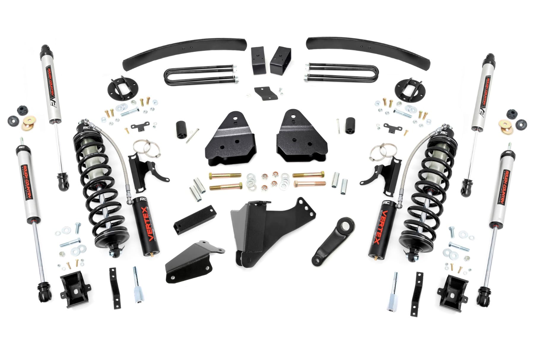 6-Inch Lift Kit with Vertex Coilovers for F-250/F-350 4WD (2005–2007) — Part 59358