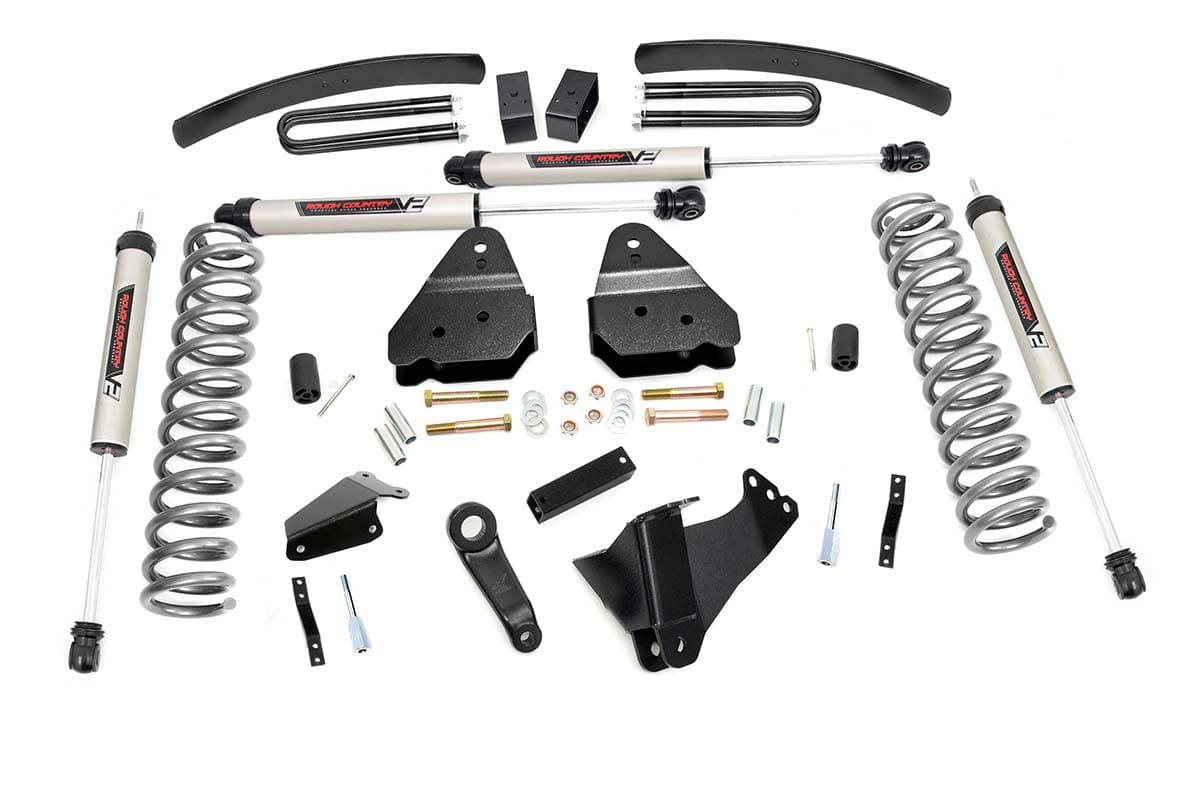 6-Inch Lift Kit with V2 Shocks for 2005-2007 Ford Super Duty 4WD