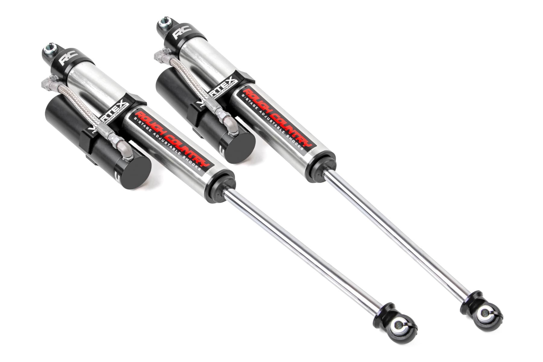 Vertex 2.5 Remote Reservoir Rear Shocks for F-250 Super Duty 4WD