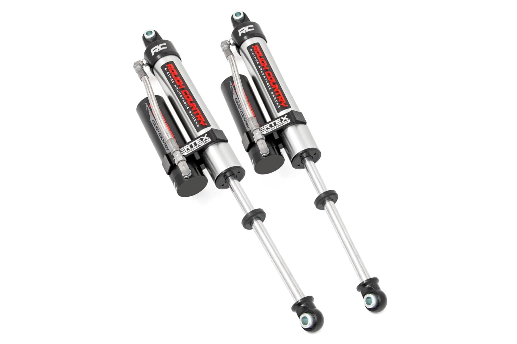 Vertex 2.5 Adjustable Rear Shocks for Chevy 2500 HD / 3500 HD