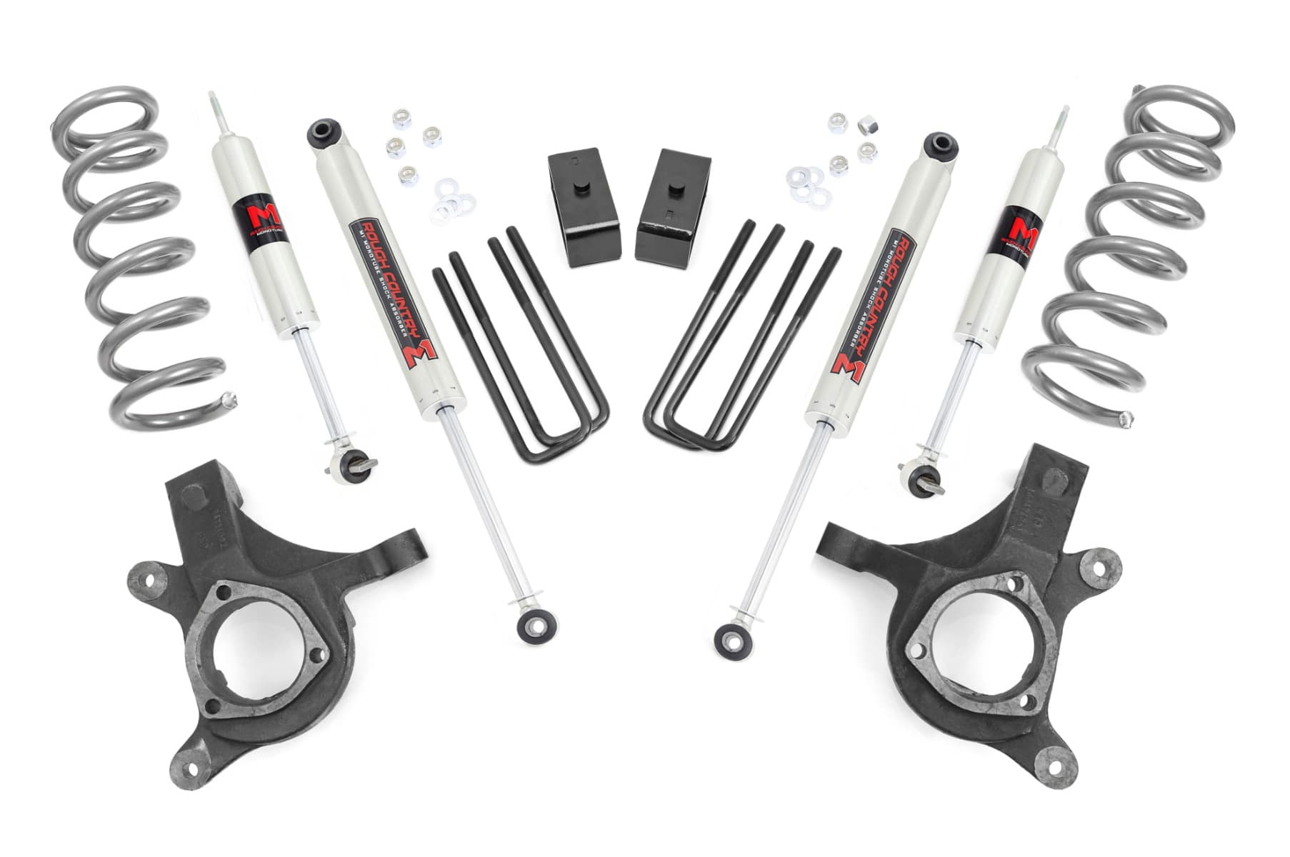 4.5-Inch Lift Kit with M1 Shocks for Silverado/Sierra 1500 2WD