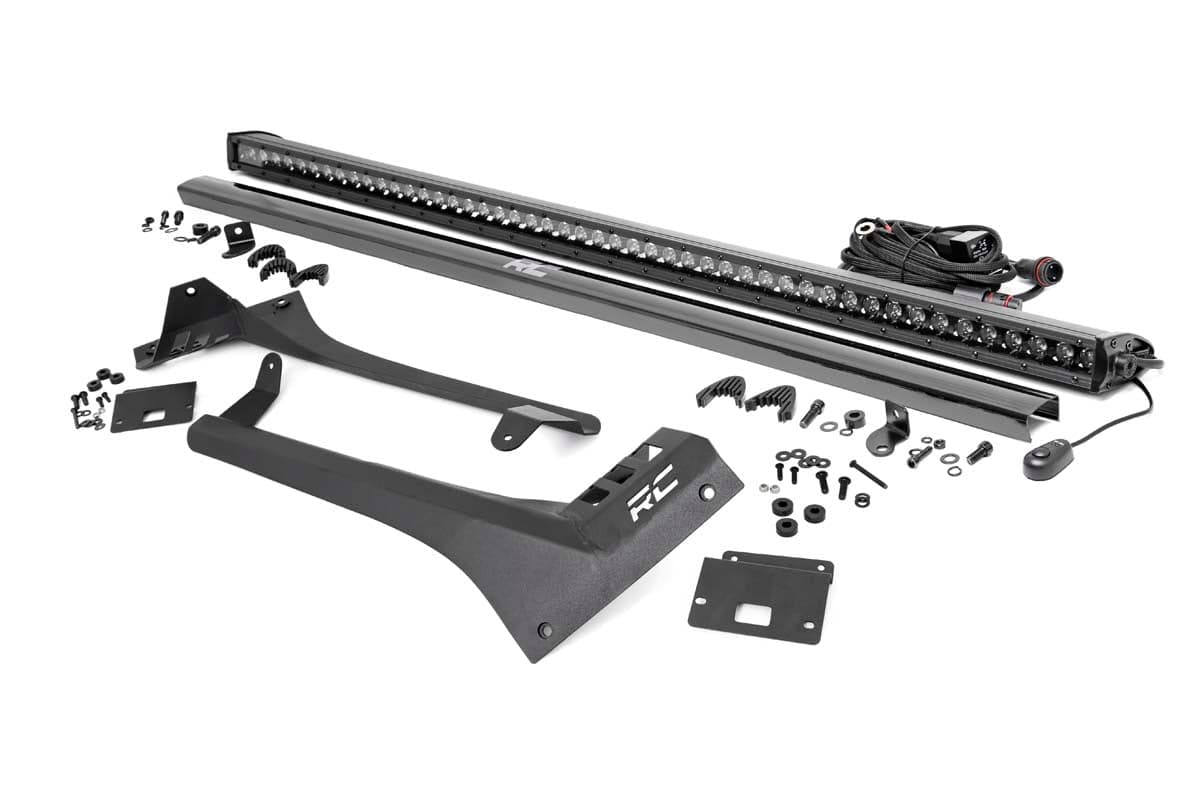 Rough Country light bar for Jeep Gladiator (2020–2026)