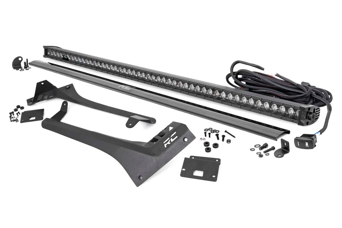 Rough Country light bar for Jeep Gladiator (2020–2026)