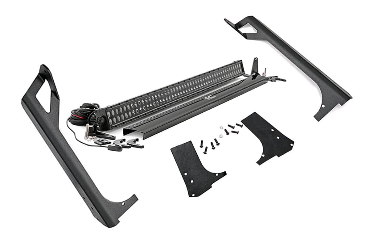 50-Inch Black Series LED Light Bar Kit for Jeep Wrangler (1997-2006)