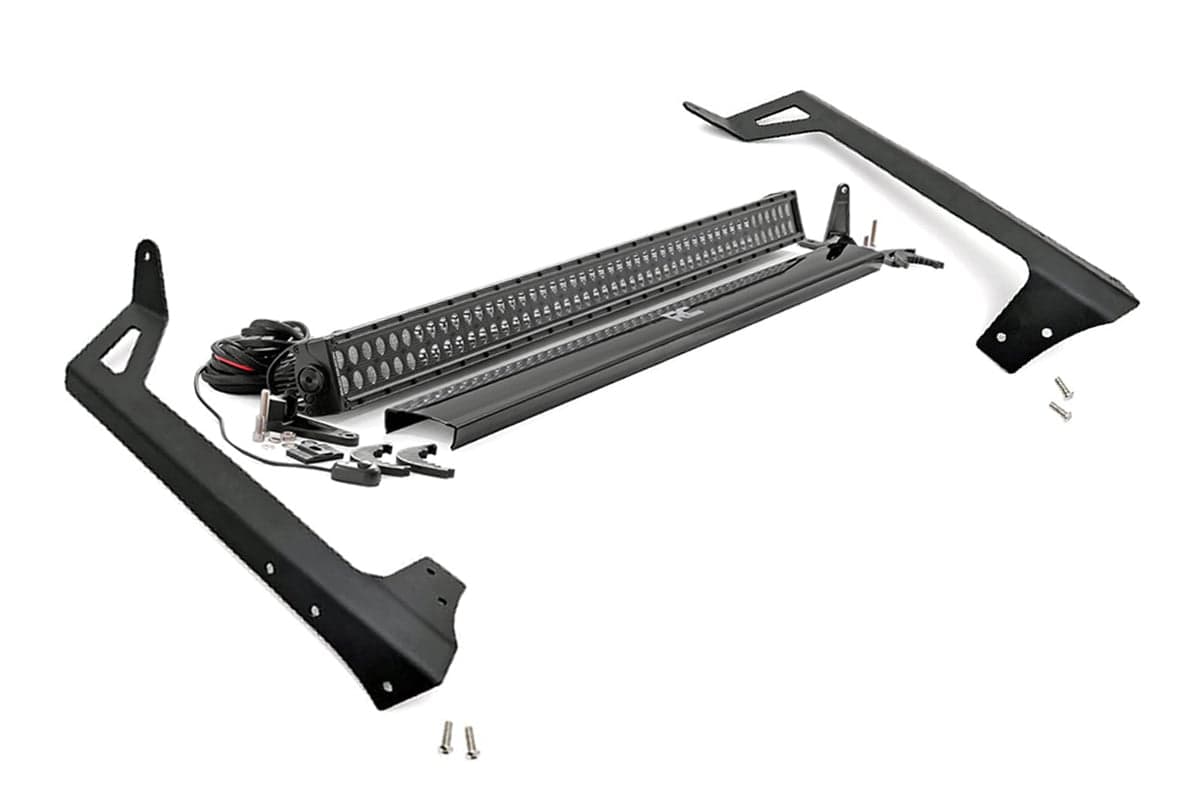 50-Inch Black Series LED Light Bar Kit for Jeep Wrangler (2007–2017)