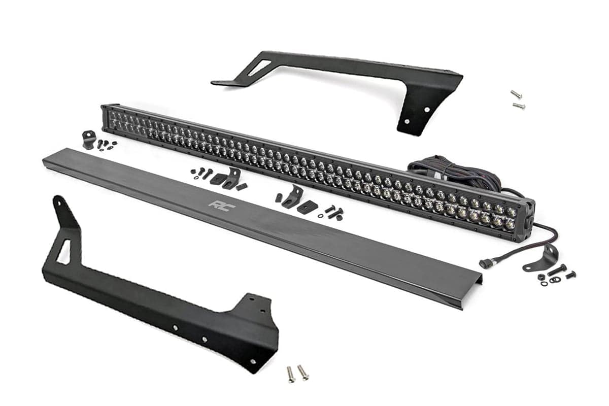 Rough Country light bar for Jeep Wrangler (2007–2017)