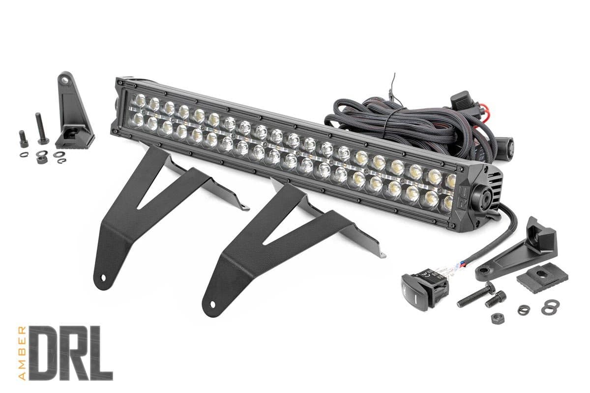 20-Inch Black Series LED Light Bar Kit for Ram 1500 (2019–2024) — Part 70779DRLA