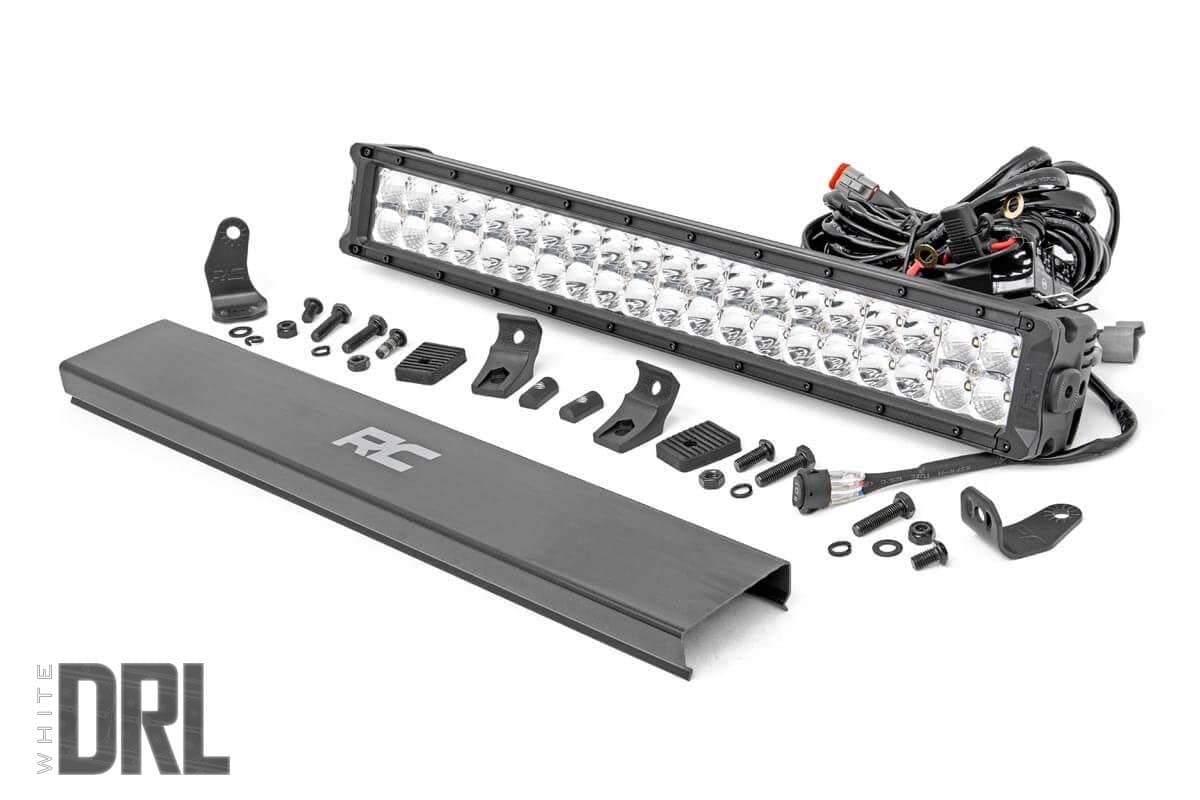 20-Inch Chrome Series LED Light Bar with DRL