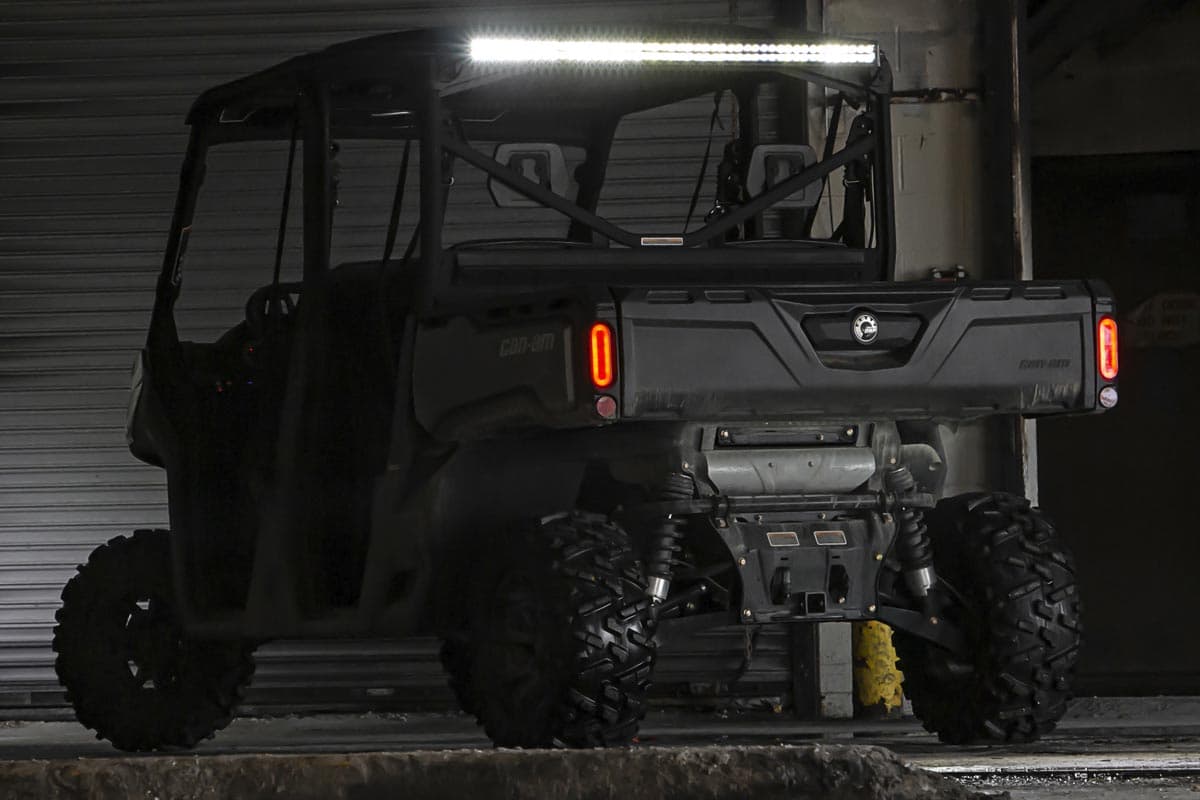 50-Inch Black Series LED Light Bar Kit for Can-Am Defender