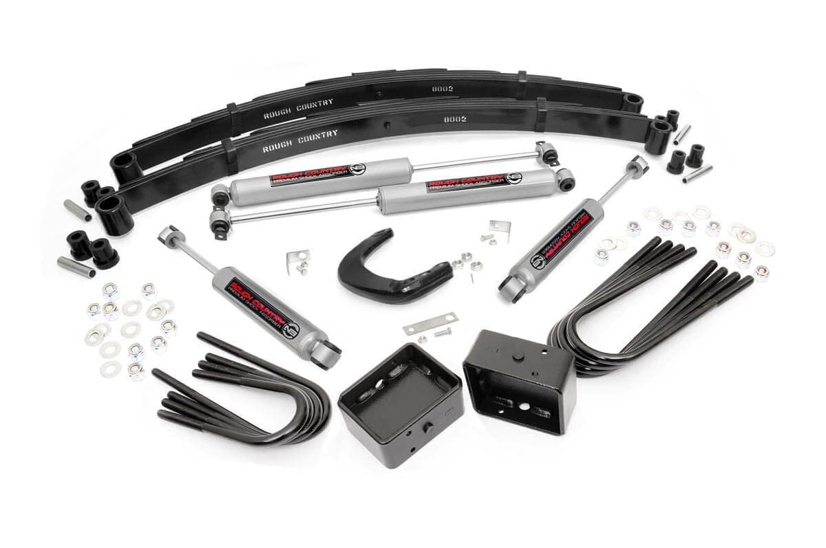 4-Inch Lift Kit with N3 Shocks and Raised Steering Arm